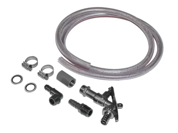 Kit tuyau pour support de rallonge de robinet